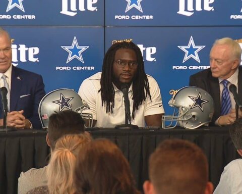 Jaylon Smith, Jerry Jones, Stephen Jones