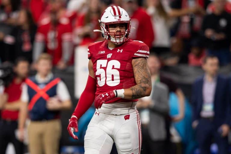 Dallas Cowboys Virtually Meet with Wisconsin EDGE Zack Baun