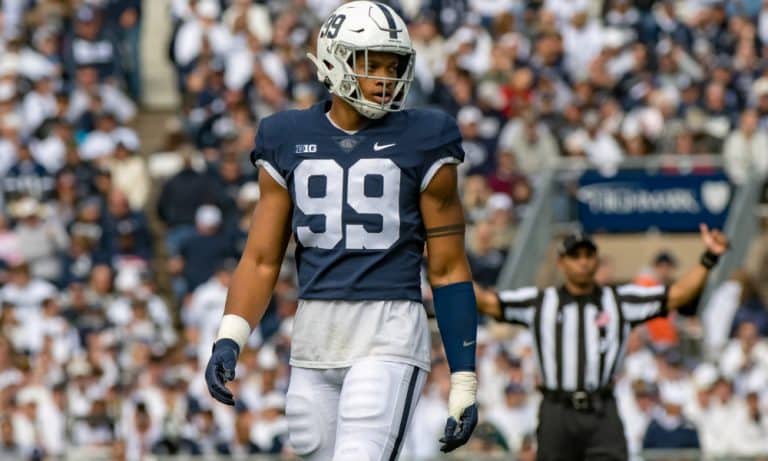 Cowboys Targeting Penn State DE Yetur Gross-Matos