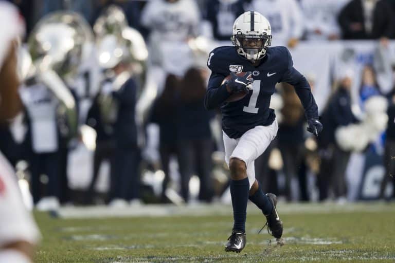 Penn State WR KJ Hamler Fits Slot Need for Cowboys