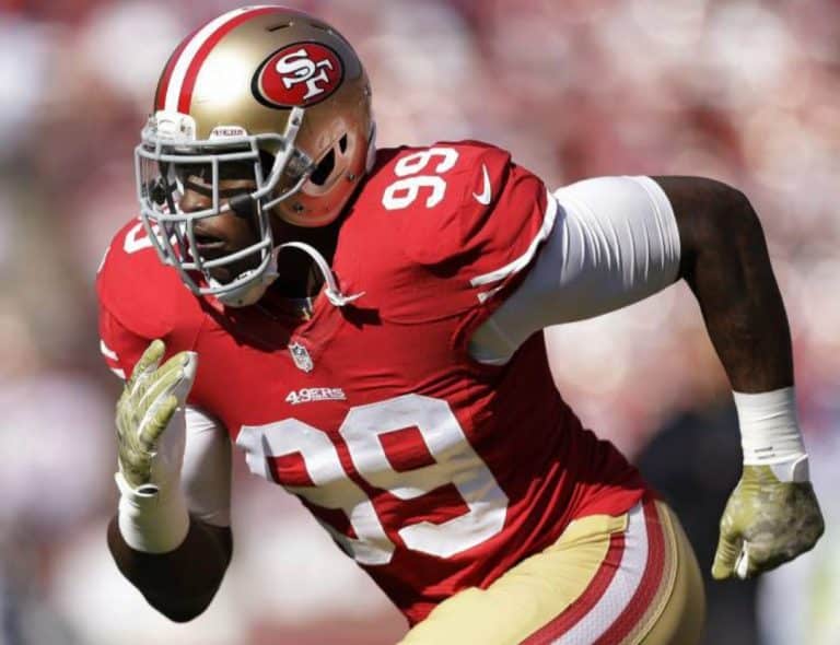 DE Aldon Smith Feels Fresh While Carrying New Weight