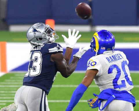 WR Michael Gallup: "Trying To Get My Hand Free" Vs Jalen Ramsey
