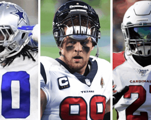 Cowboys' Lawrence Recruits JJ Watt, Patrick Peterson to Dallas