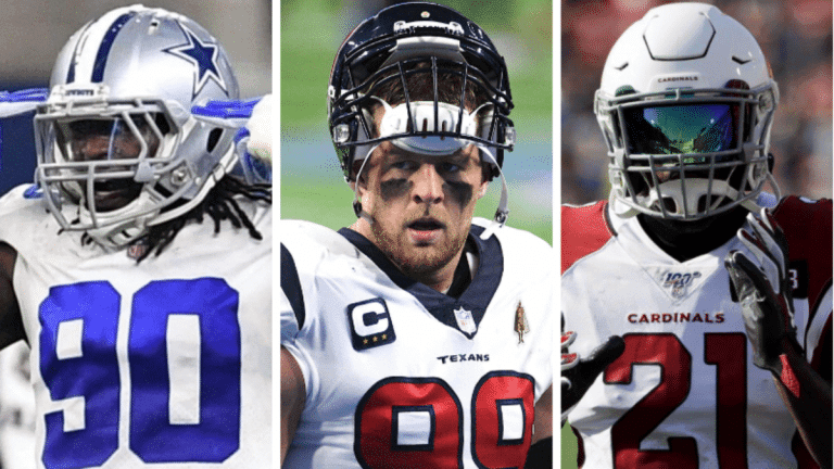 Cowboys' Lawrence Recruits JJ Watt, Patrick Peterson to Dallas