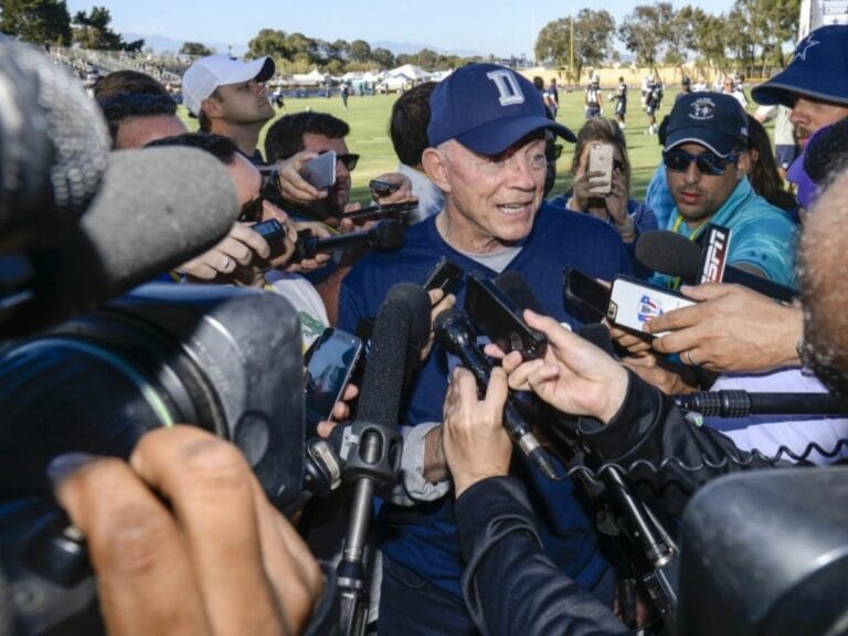 Jerry Jones Says "Systems Are On Go" for Cowboys Camp in Oxnard