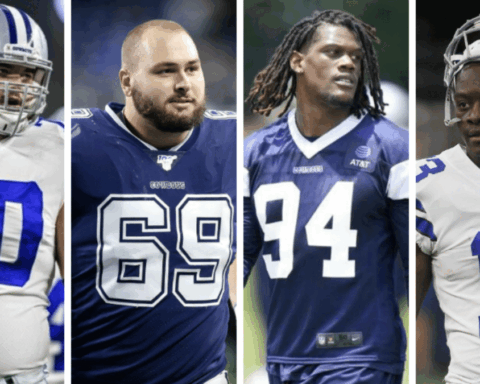 Zack Martin's Back, Randy Gregory's Out as Cowboys Shuffle Roster