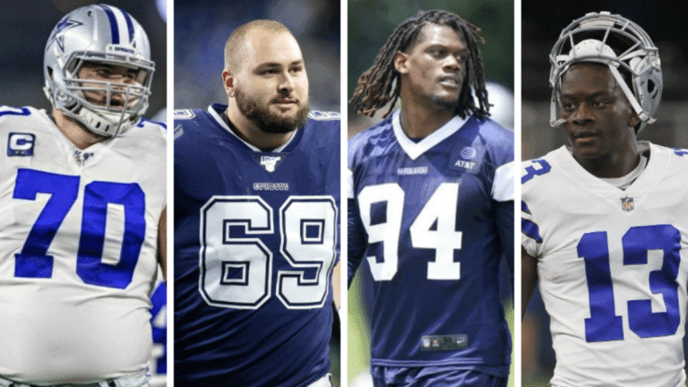 Zack Martin's Back, Randy Gregory's Out as Cowboys Shuffle Roster