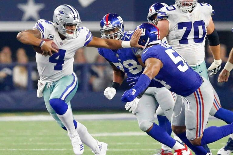 Dak Prescott, Giants