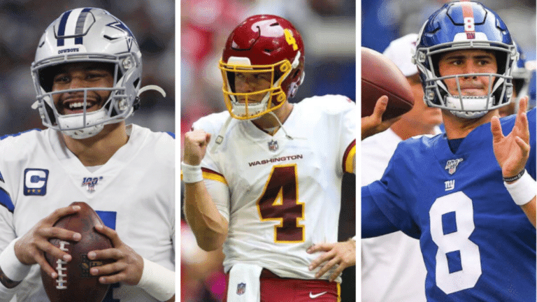 NFC East 2021: Division Goes 3-1 in Week 4, Cowboys Hold Onto Lead