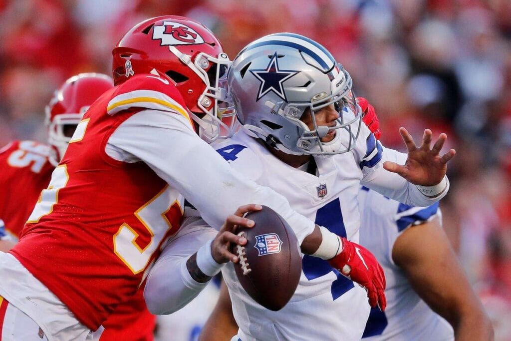 Halftime Report: Shorthanded Cowboys Can’t Get Going in KC