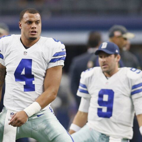 Dak Prescott, Tony Romo