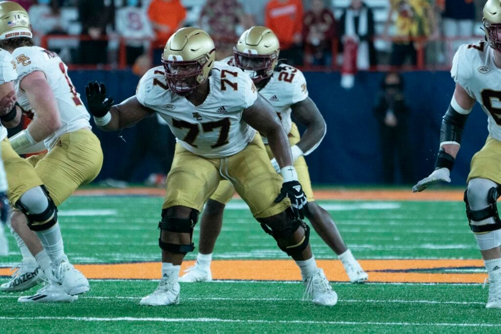 Cowboys Should Eye OL Zion Johnson In NFL Draft’s 2nd Round