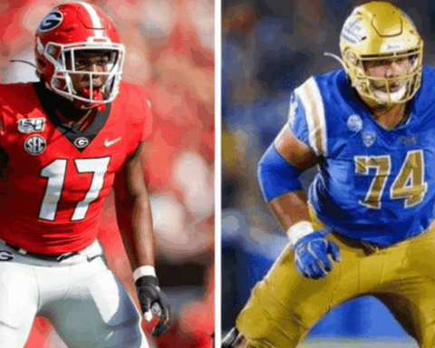 Cowboys Take LB Nakobe Dean, OL Sean Rhyan in ESPN's Two-Round Mock Draft