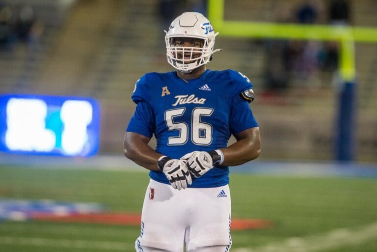 Cowboys Draft Tulsa OT Tyler Smith w/ 2022 1st-Round Pick