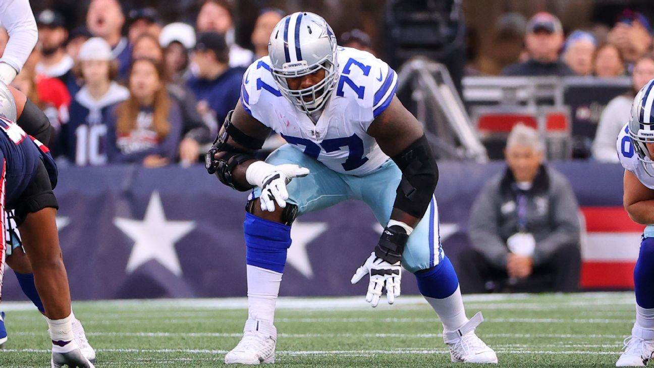 Tyron Smith to play RT in Jaguars game