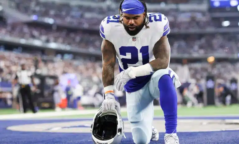 EZEKIEL ELLIOTT MAY HAVE PLAYED HIS LAST GAME FOR THE COWBOYS