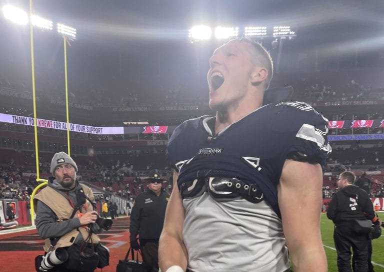 Leighton Vander Esch proves pivotal for Cowboys defense Monday night