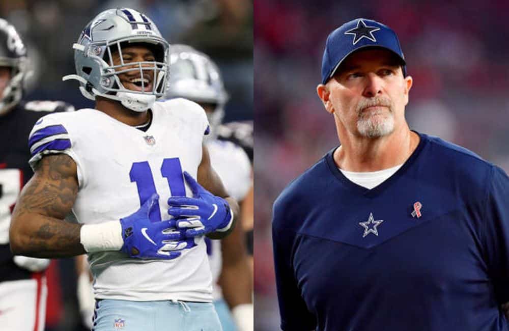 Defensive Coordinator Dan Quinn will stay with the Cowboys for 2023