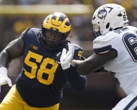 Mazi Smith's biggest driving factor: "It's all about making that man across from me remember me."