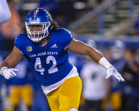 Cowboys draft San Jose State DE Viliami Fehoko Jr. with the 129th pick