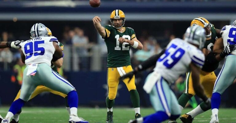 The Dallas Cowboys rivalry with Aaron Rodgers