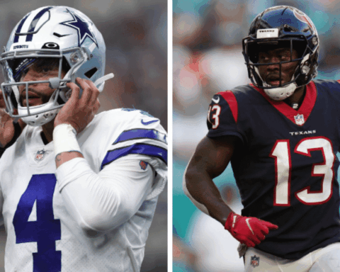 Dak Prescott and Brandin Cooks shower each other with praise