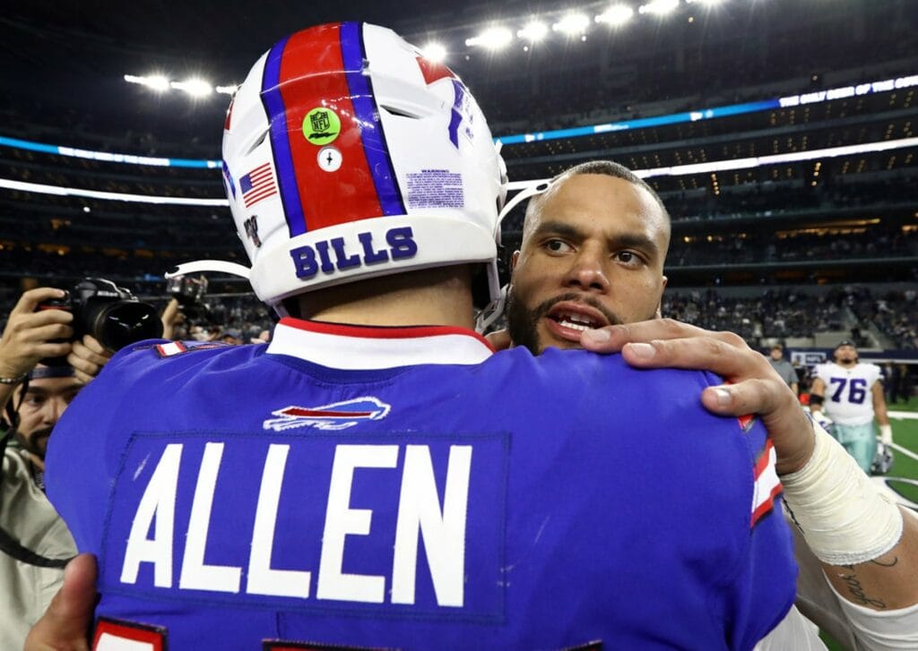 Dak Prescott vs Josh Allen debate heats up on social media