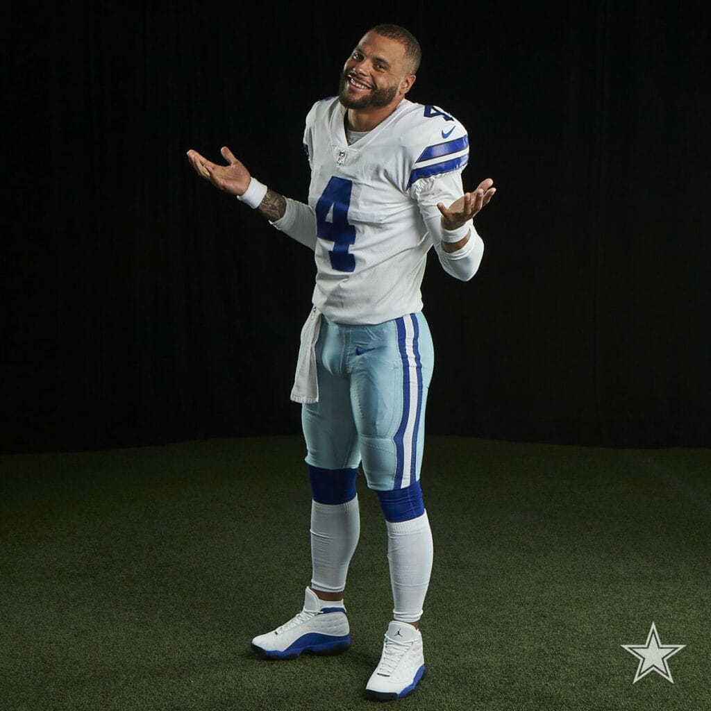 Dak Prescott once again finds himself in elite company