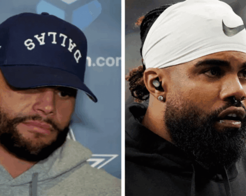 Dak Prescott says Ezekiel Elliott looks great, still working out together