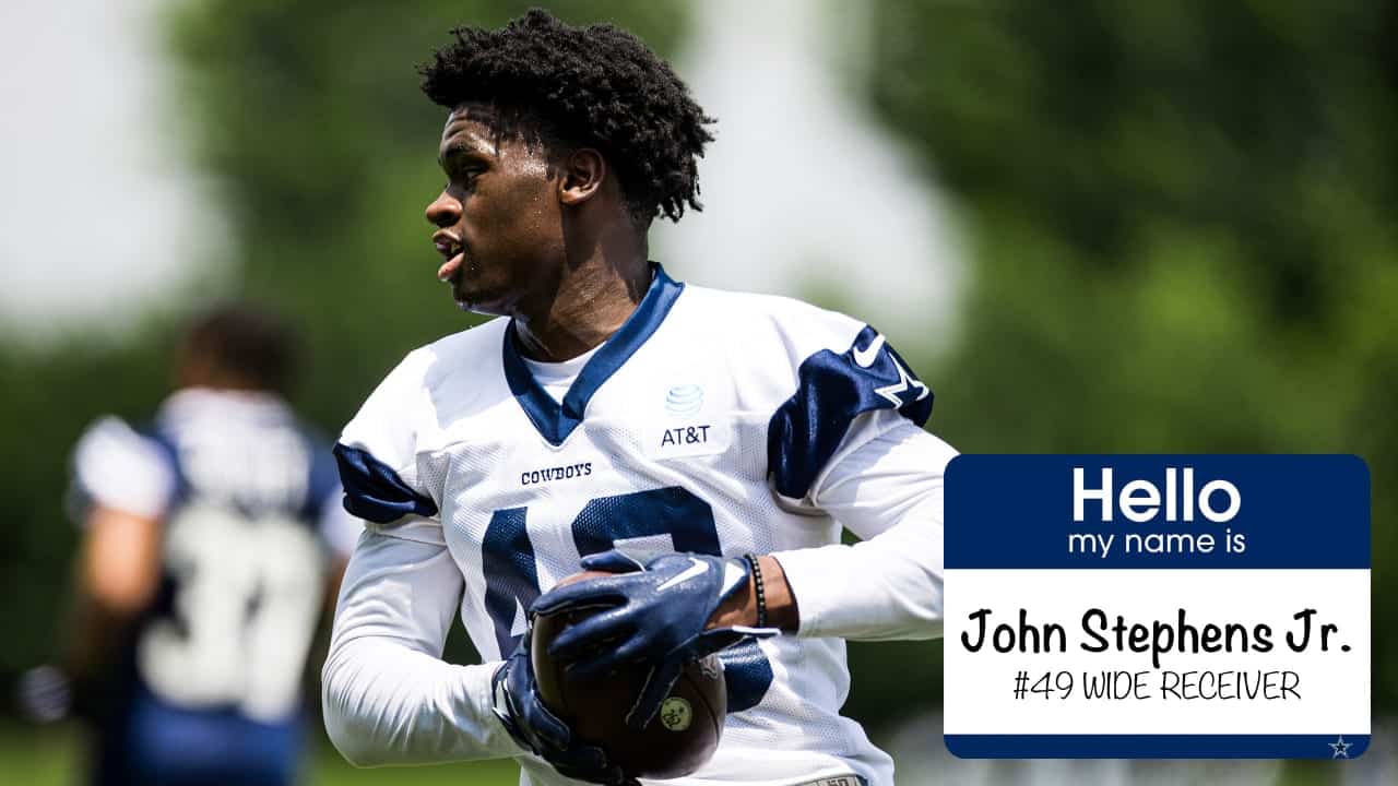 This UDFA is quietly making noise early in training camp - John Stephens Jr.