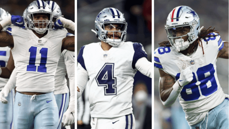 Who takes home midseason awards for the Dallas Cowboys?