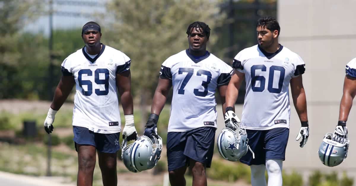 What position will the Cowboys' best lineman play in 2025?