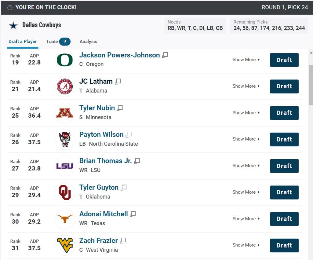 This Cowboys 7-round mock draft should get fans excited