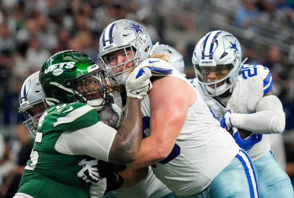 At least one 2023 Cowboys’ backup will start on the offensive line in 2024