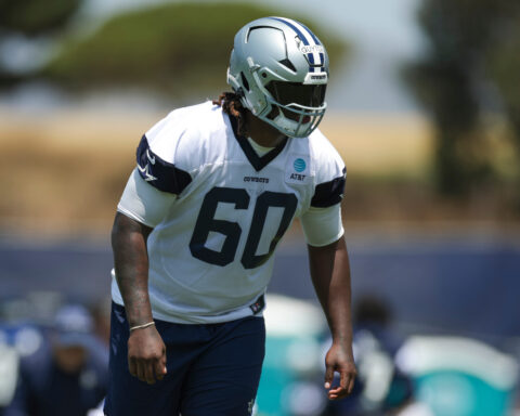 Cowboys offensive line nearly took another hit Wedensday