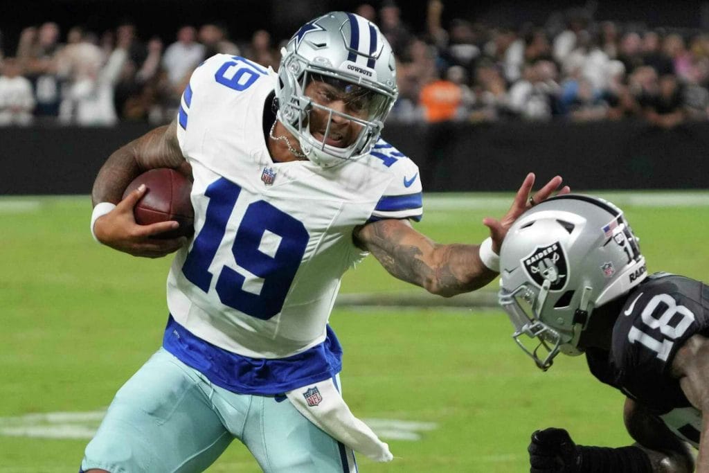 Cowboys hit jackpot in Vegas; record first preseason win