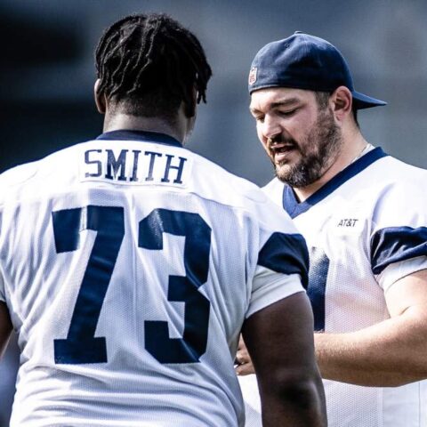 The Cowboys' starting offensive line is beginning to take shape 2