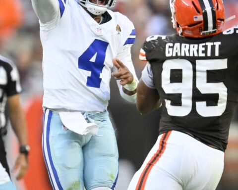 Can the Cowboys be players in the Myles Garrett sweepstakes?