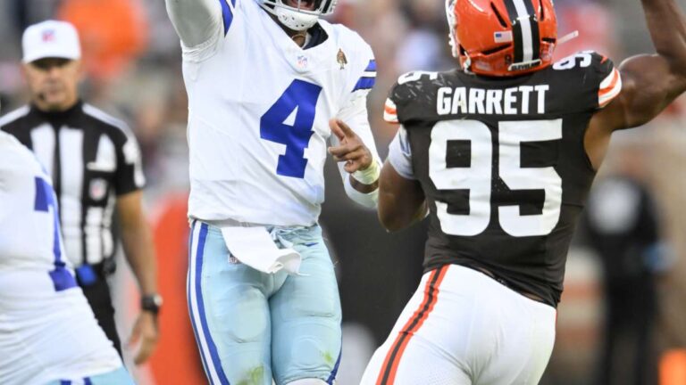 Can the Cowboys be players in the Myles Garrett sweepstakes?