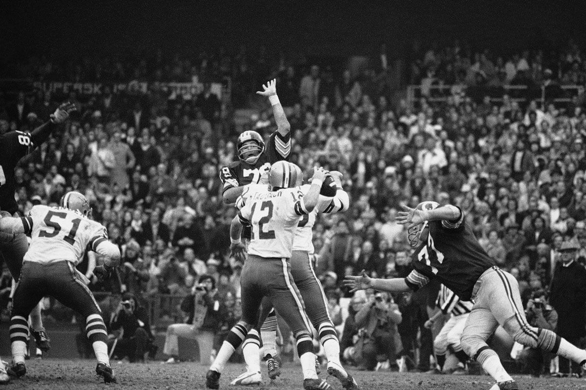 Roger Staubach was targeted for injury by the Washington Redskins in every game in the 1970s