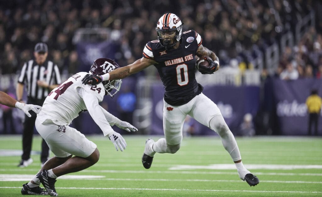 Ollie Gordon will go in the 4th round of the draft