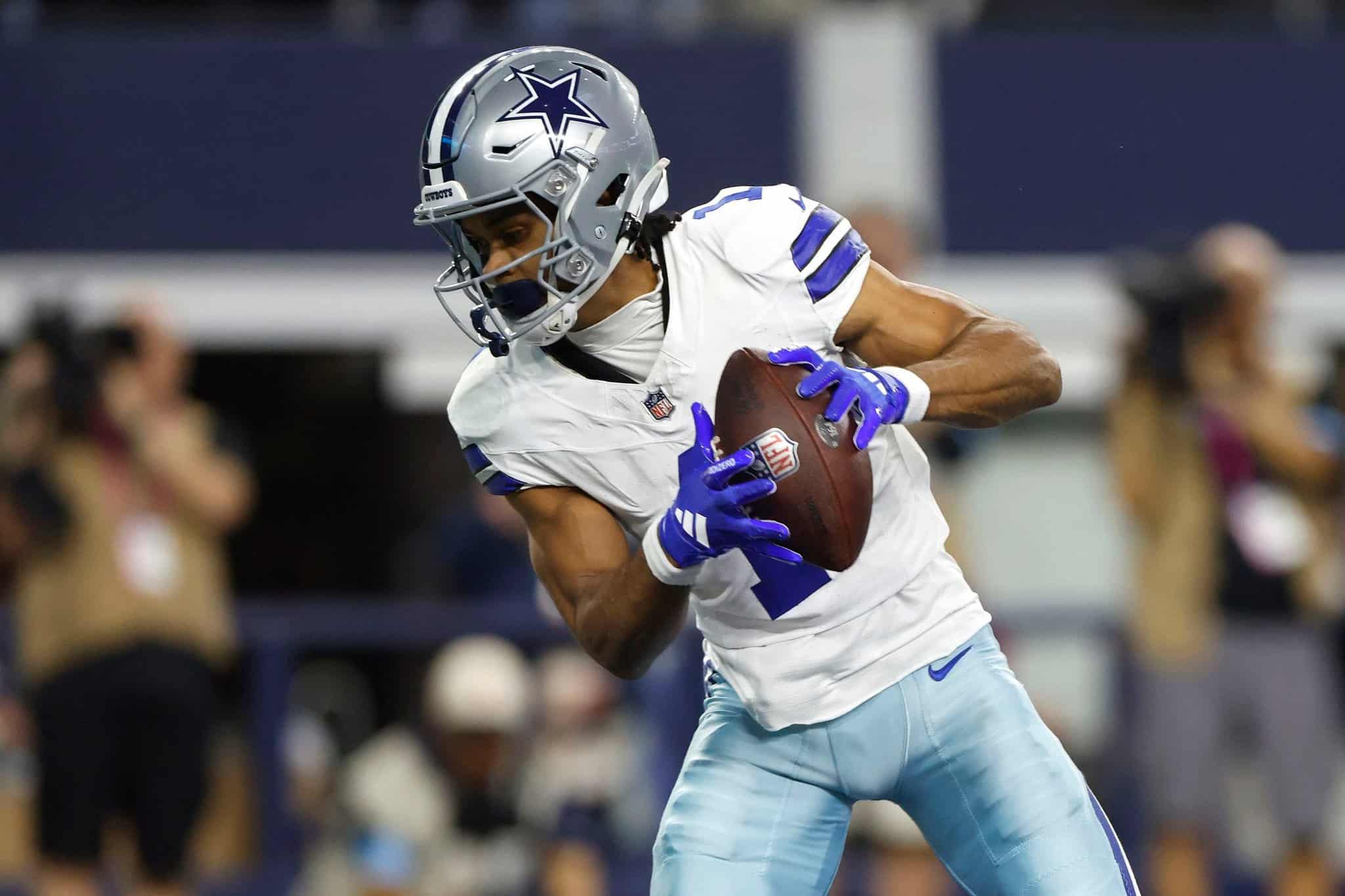 WR3 Battle: Mingo vs. Tolbert Will Turn Heads at Cowboys Camp - Dak Prescott, Jalen Tolbert, Jonathan Mingo WR3 Showdown: Mingo v. Tolbert Cowboys Buzz
