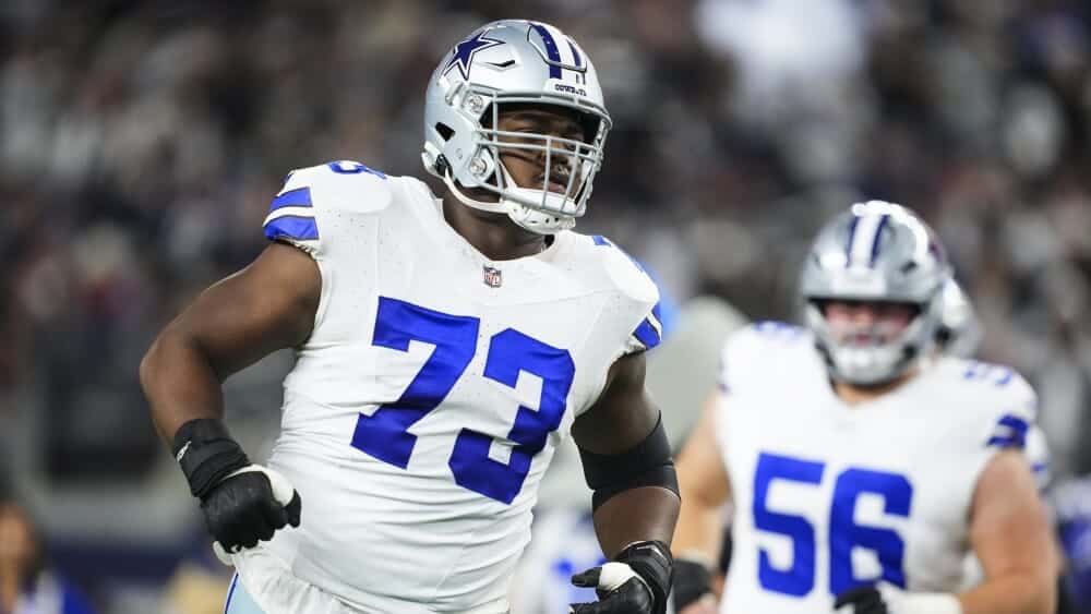 Is Tyler Guyton the weakest link on the Cowboys offensive line? - Cooper Beebe