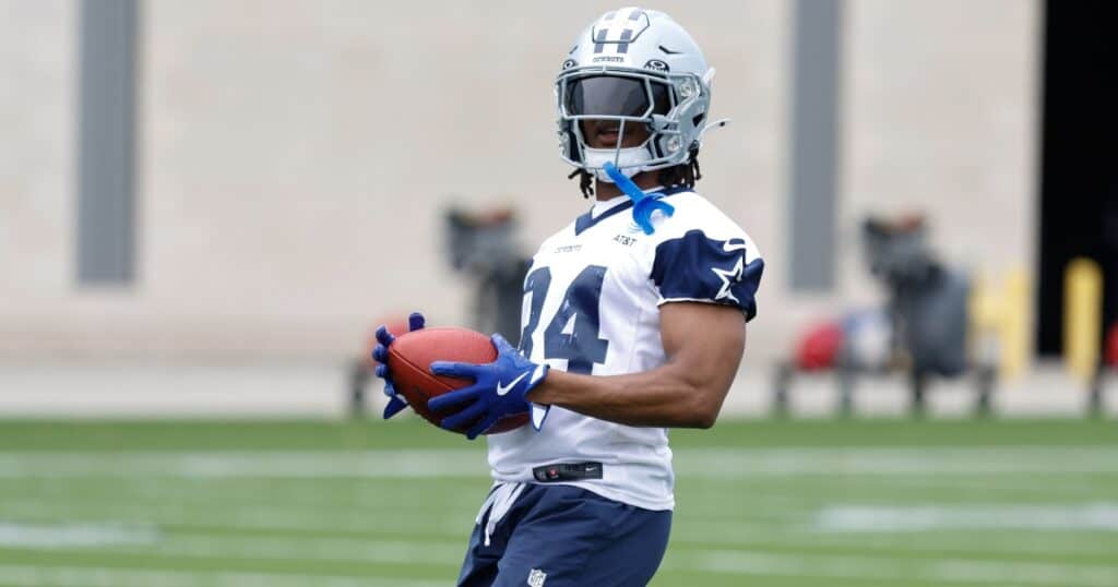 Dallas Cowboys running back Jaydon Blue
